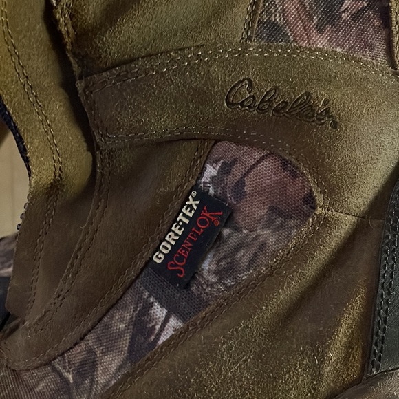 Cabela s Shoes Cabelas Hunting Boots Goretex Scentlok Size 15 Worn 